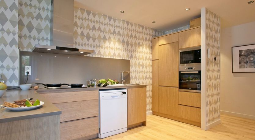 Photo of Silhouetted Pines