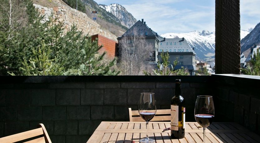 Photo of Silhouetted Pines