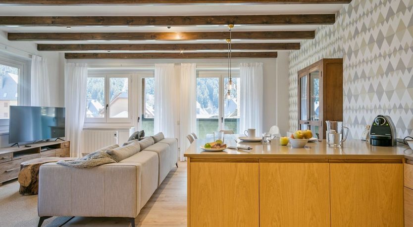 Photo of Silhouetted Pines