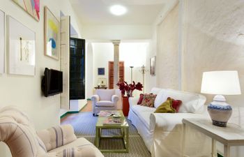 White & Watercolour Apartment