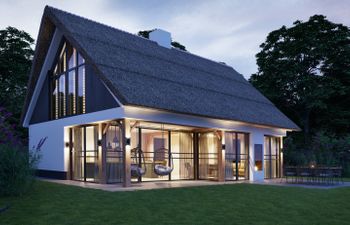 Thatched Glass Holiday Home