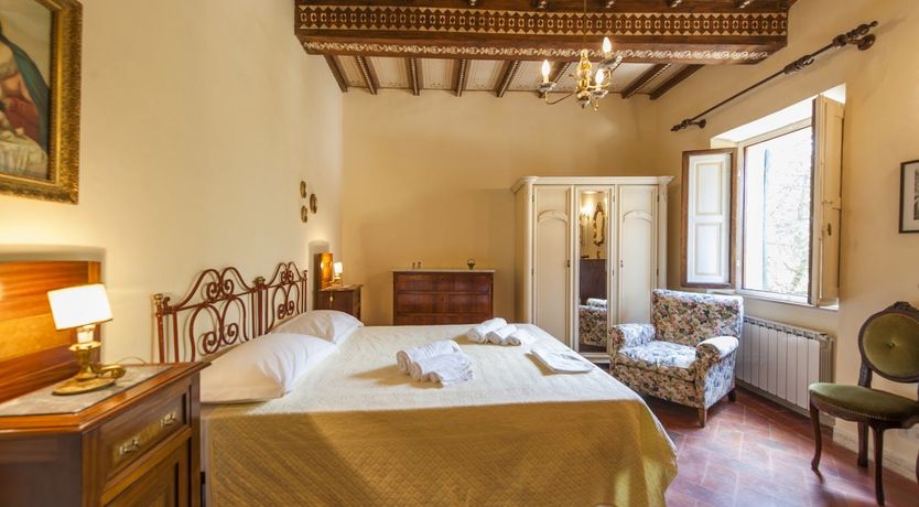 Photo of Brick & Green Shutters