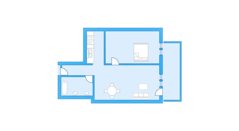 Photo of Allod Park Haus A E02 Apartment 4
