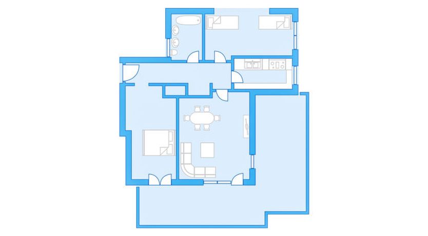 Photo of Allod Park Haus C 701 Apartment 54