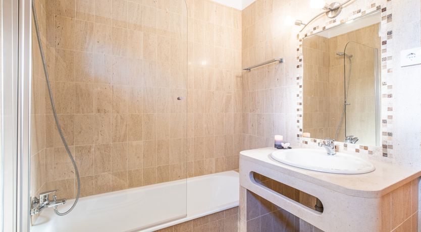 Photo of Sun on a Palm Tree