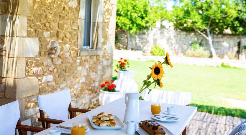 Photo of Sunflowers & Stone