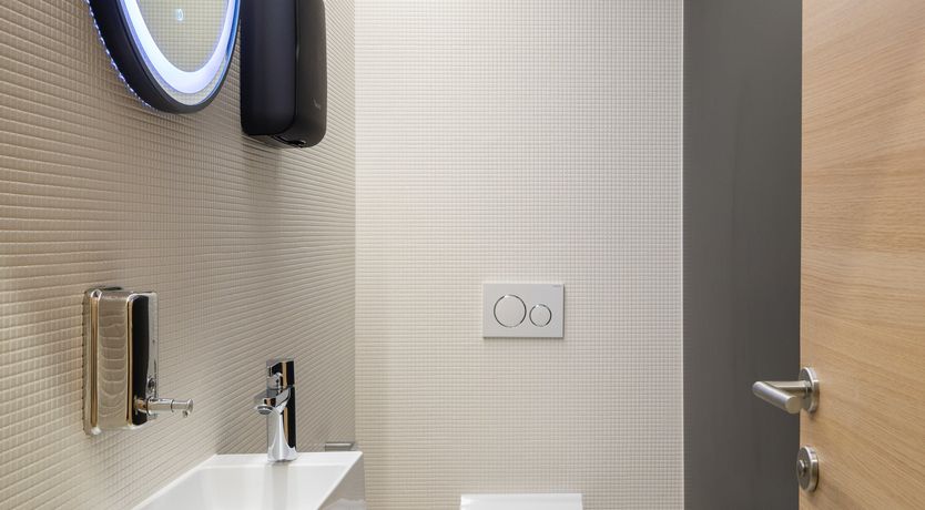 Photo of White Walls & Blue Skies