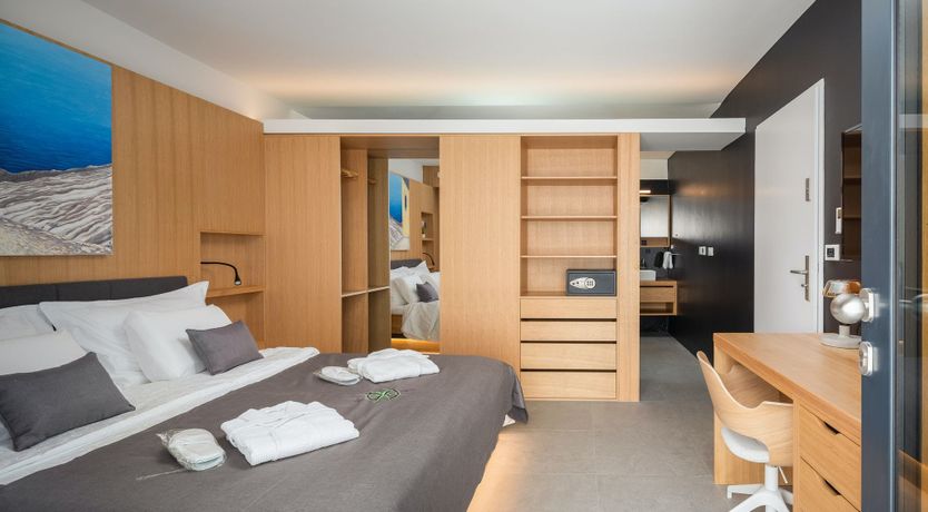 Photo of White Walls & Blue Skies