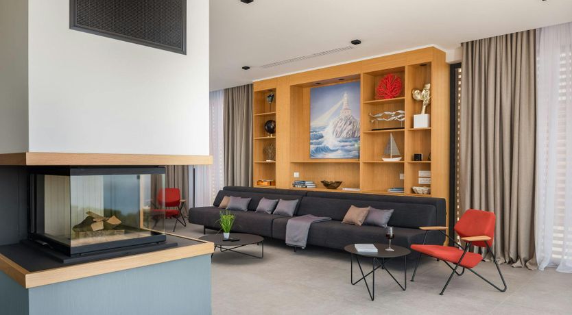 Photo of White Walls & Blue Skies