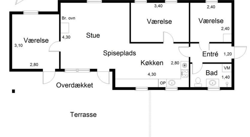 Photo of "Hoghni" - 850m to the fjord