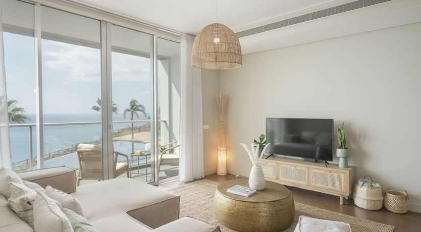 Photo of Palms by the Sea