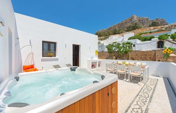 Postcard from Lindos Villa