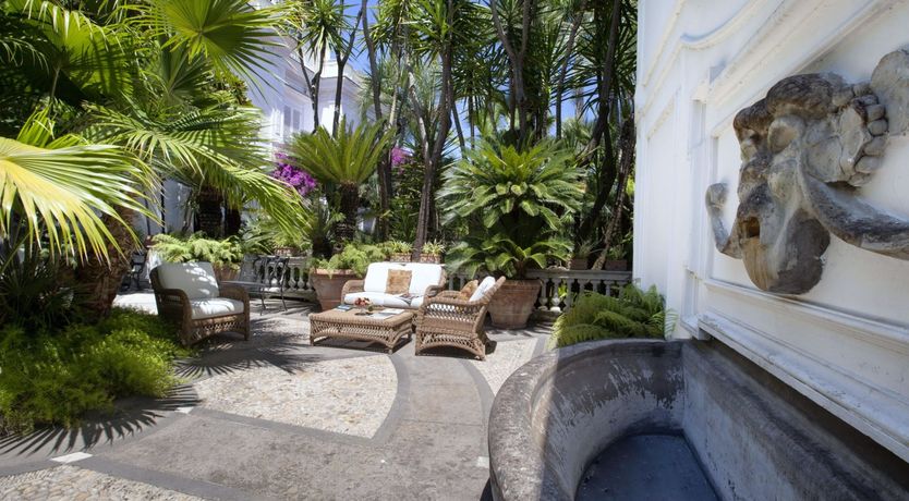 Photo of Palm-Lined Living