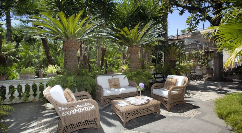 Photo of Palm-Lined Living