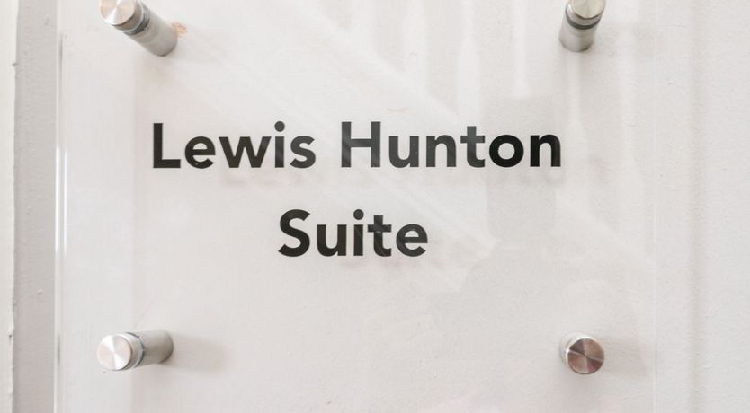 Photo of Lewis Hunton Suite