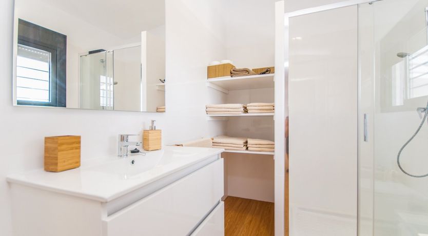 Photo of Between The Palm Leaves