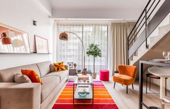 Tangerine Pink Apartment