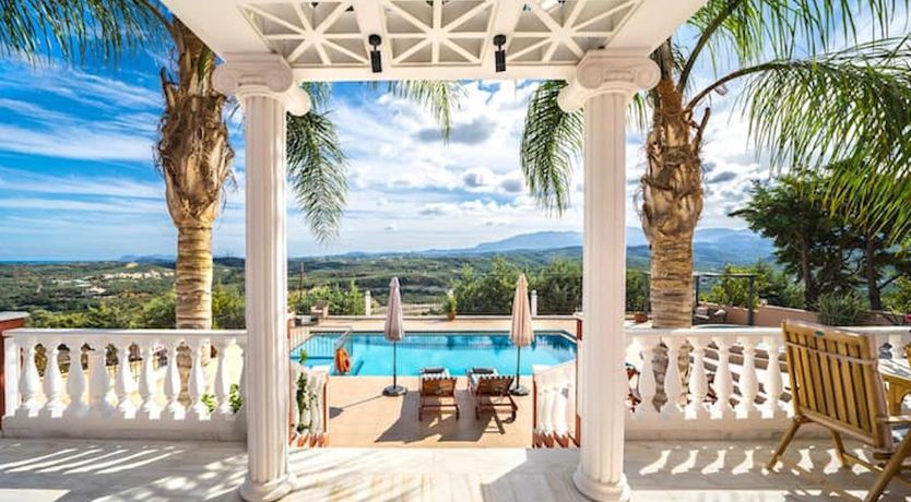 Photo of Sea Through the Grecian Columns