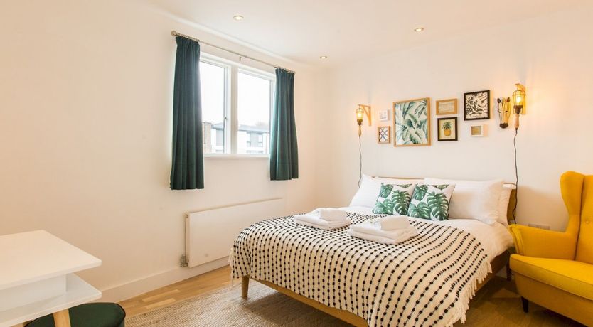 Photo of Palm Trees & Pebbles