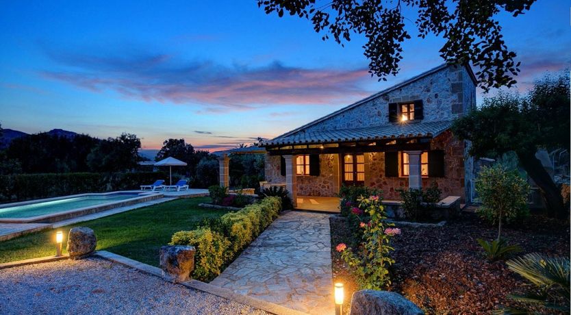 Photo of The Sun on a Mountain View