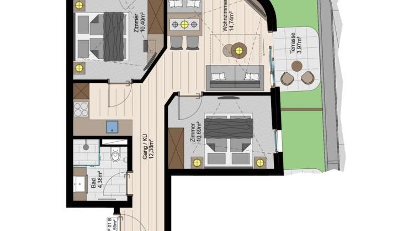 Photo of Superior mit 2 Schlafzimmer 6P Apartment 6