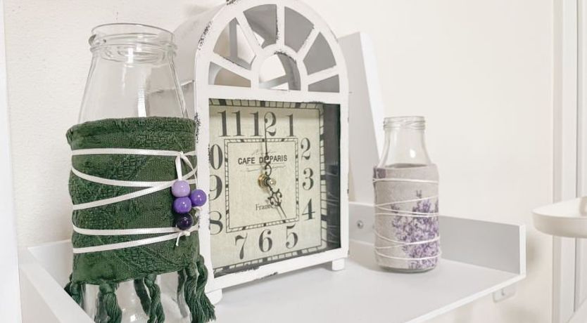 Photo of tiny lavender house