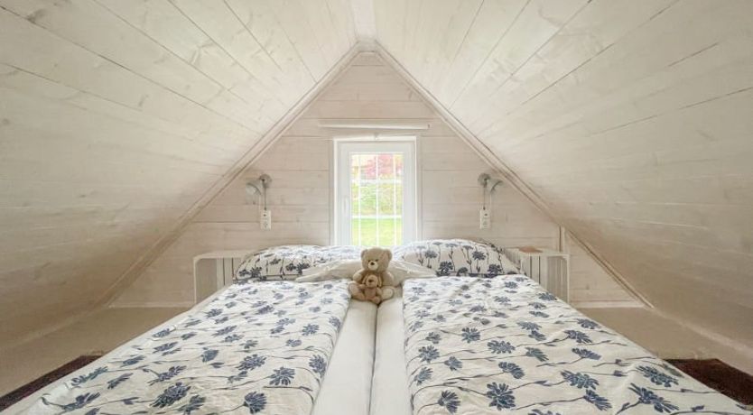 Photo of tiny lavender house