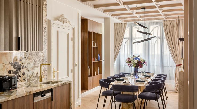 Photo of Burgundy & Brass