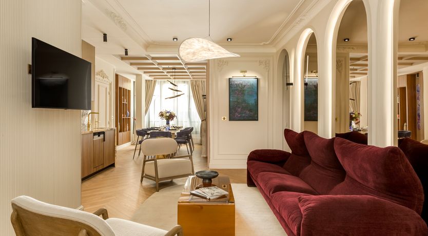 Photo of Burgundy & Brass