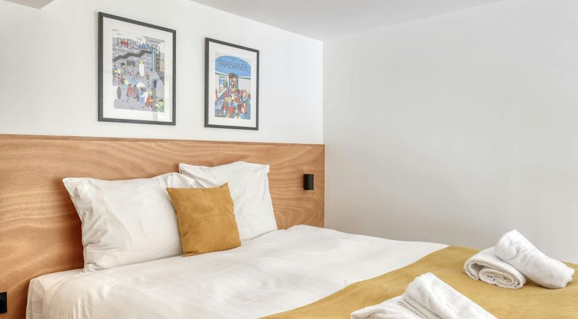 Photo of A Courtyard in Montmartre