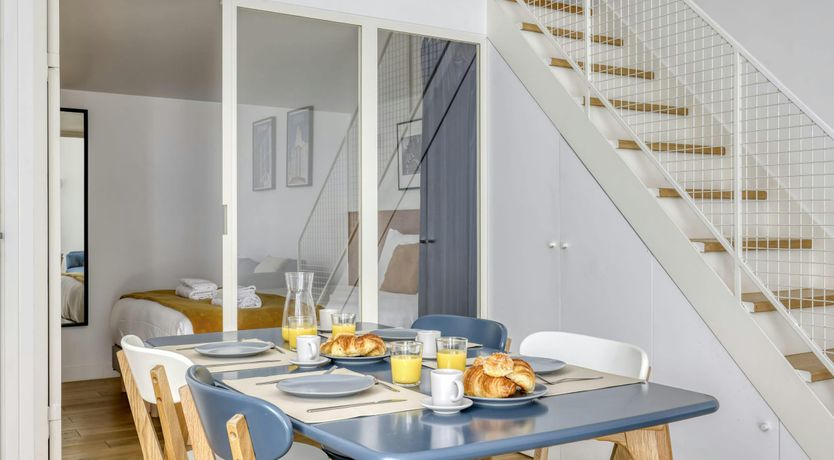 Photo of A Courtyard in Montmartre