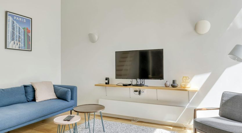 Photo of A Courtyard in Montmartre