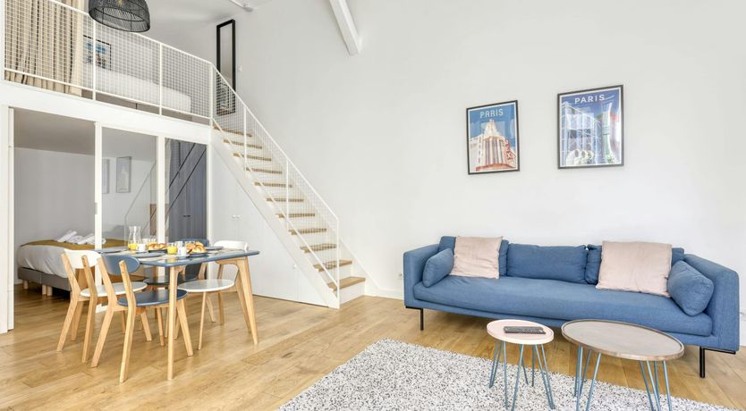 Photo of A Courtyard in Montmartre