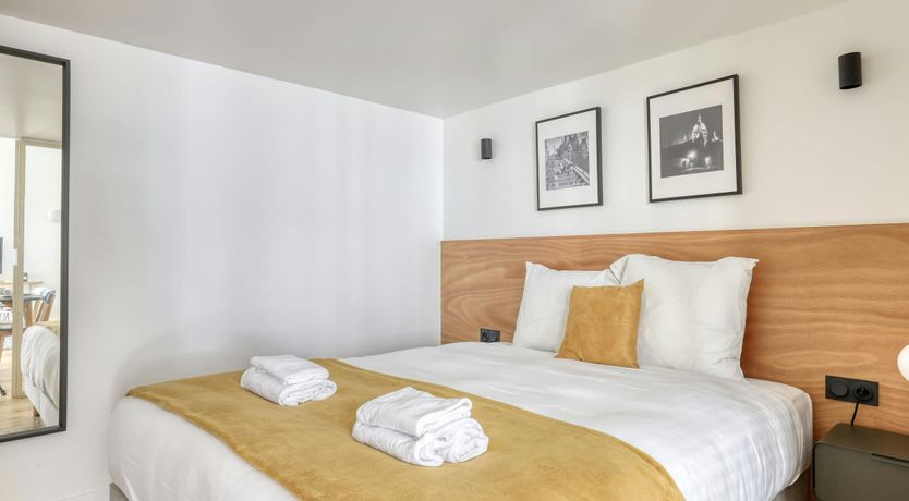 Photo of A Courtyard in Montmartre