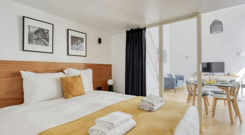 Photo of A Courtyard in Montmartre