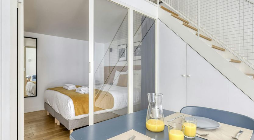 Photo of A Courtyard in Montmartre