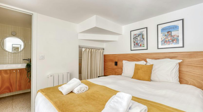 Photo of A Courtyard in Montmartre