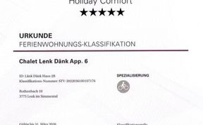 Photo of Chalet Lenk Dänk App. 6