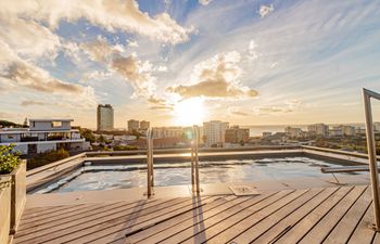 Deck of a Bay Holiday Home