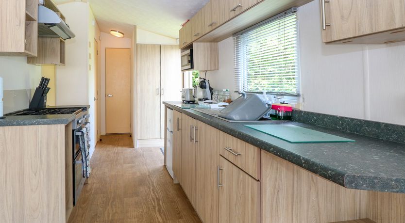 Photo of Caravan on Cherry Tree