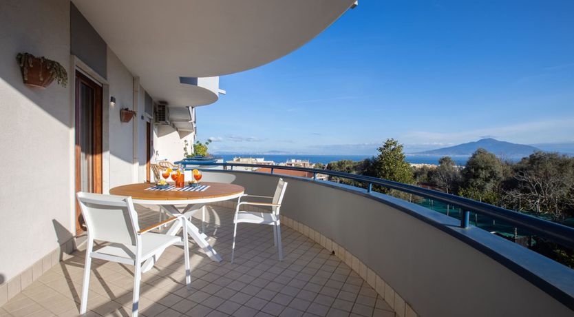 Photo of Vesuvius on the Horizon