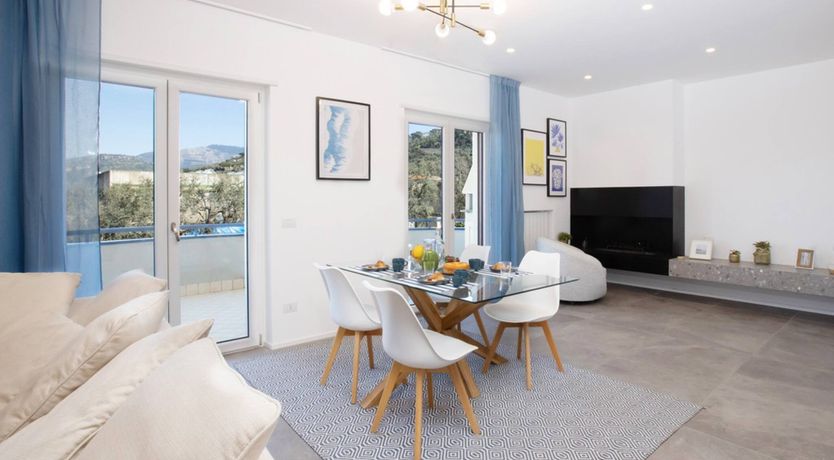 Photo of Vesuvius on the Horizon