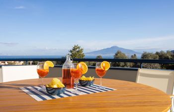 Vesuvius on the Horizon Holiday Home