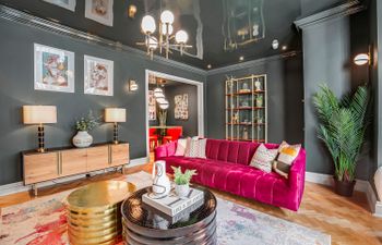 Magenta & Brass Holiday Home