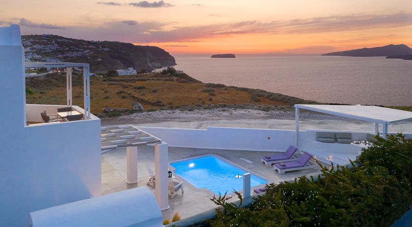 Photo of Santorini Sunset