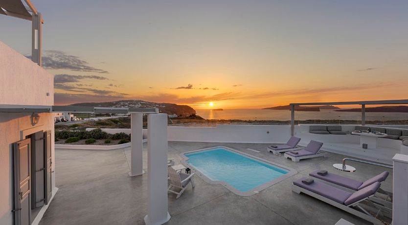 Photo of Santorini Sunset