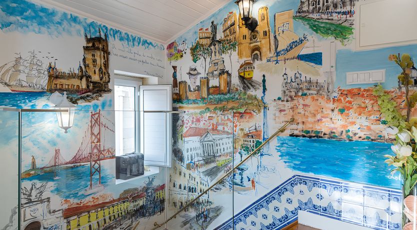 Photo of Canvas of Lisbon Life