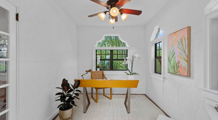 Photo of Blue Water & Palm Trees