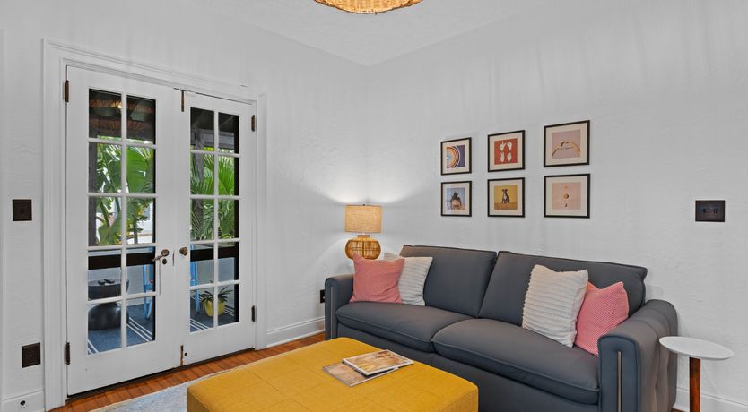 Photo of Blue Water & Palm Trees