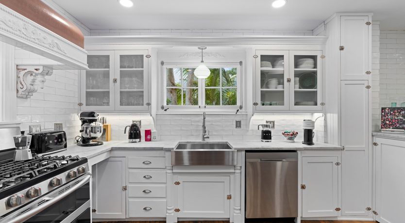 Photo of Blue Water & Palm Trees